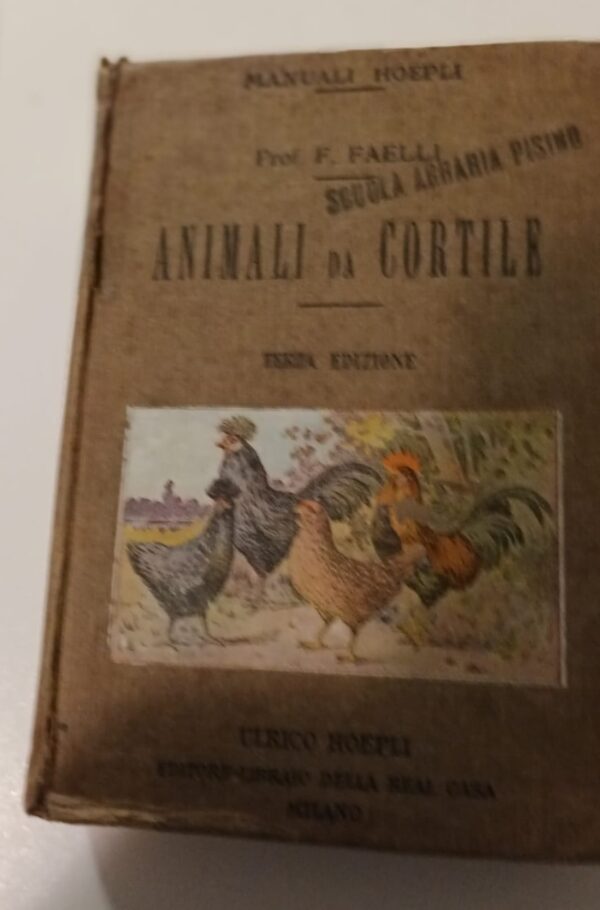 Animali Da Cortile - Ferruccio Faelli - Ed. Hoepli Milano 1923 - immagine 7