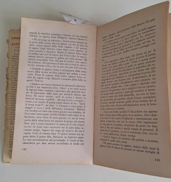 L'Ergastolo Azzurro Di Alfredo Bonazzi - Teodoro Giuttari - Ed. Todariana Milano 1971 - immagine 6