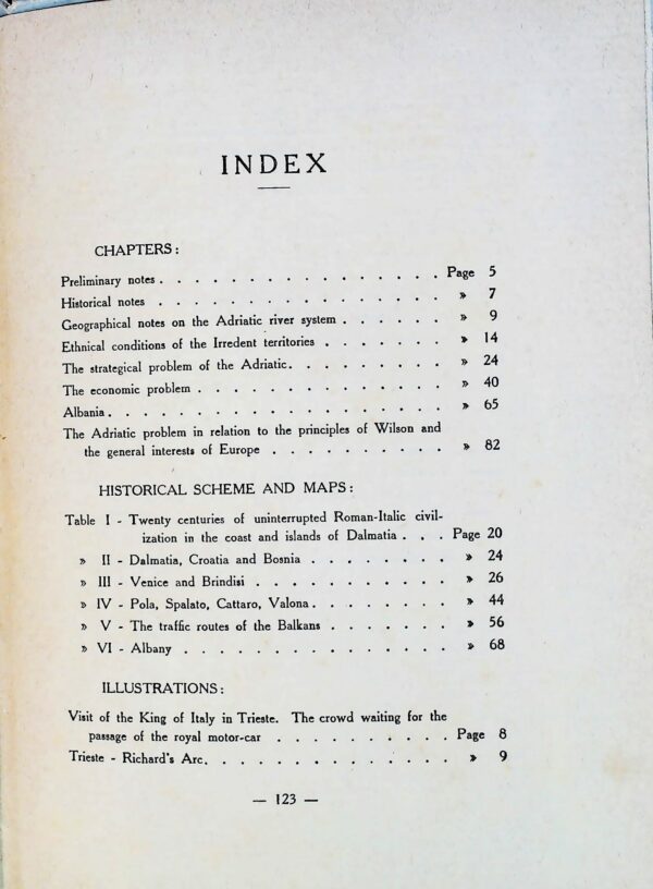 From Trieste To Valona - Adriacus - Ed. Alfieri & Lacroix Milano 1919 - immagine 2