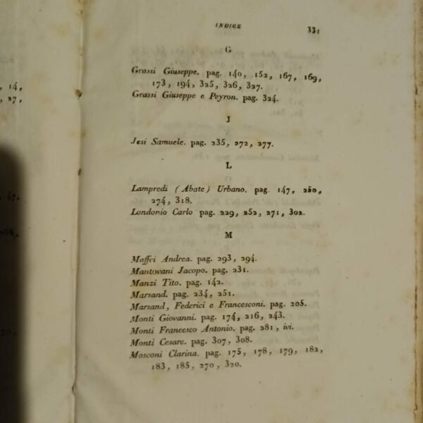 Opere Inedite E Rare (5 Volumi) - Vincenzo Monti - Ed. Società Degli Editori Milano 1832 - immagine 5