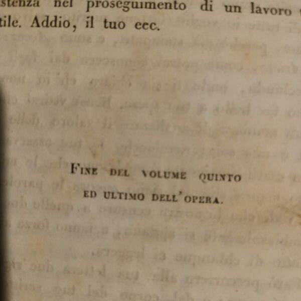 Opere Inedite E Rare (5 Volumi) - Vincenzo Monti - Ed. Società Degli Editori Milano 1832 - immagine 7