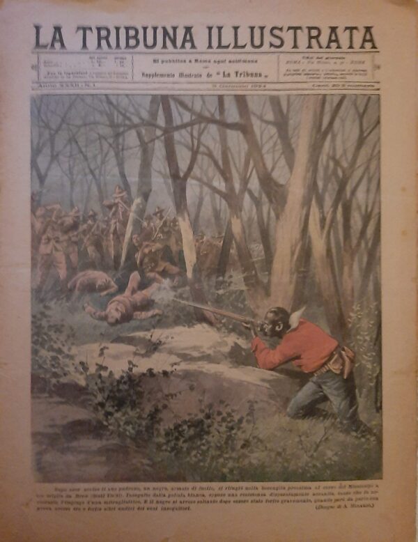 La Tribuna Illustrata (Anno XXXII - N°1) - Autori Vari - Ed. Società Editrice Nazionale Roma 1924
