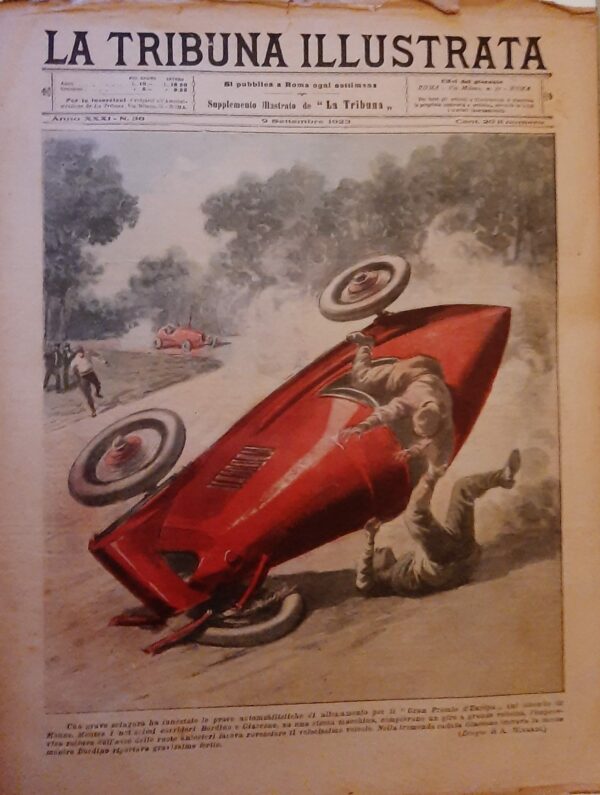 La Tribuna Illustrata (Anno XXXI - N°36) - Autori Vari - Ed. Società Editrice Nazionale Roma 1923