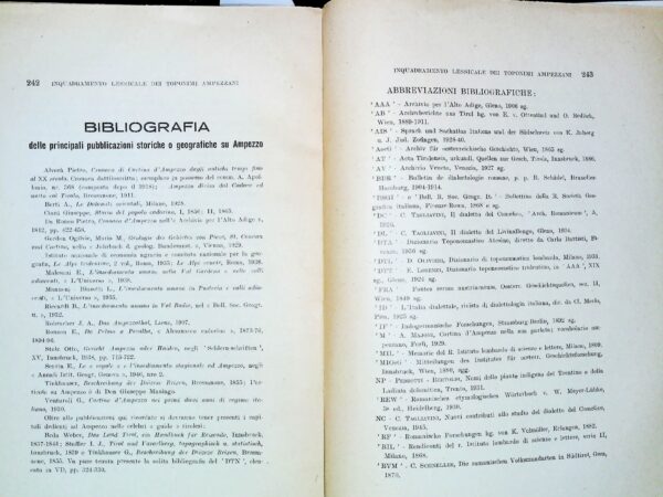 Dizionario Toponomastico Atesino (Vol. III, Parte III) - Carlo Battisti - Ed. Istituto Di Studi Per L'Alto Adige Bolzano 1947 - immagine 2