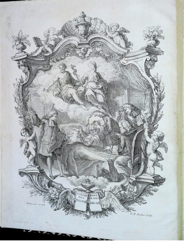 Historia Morborum Qui Annis 1699, 1700, 1701, 1702 - Albrecht Haller - Ed. Marci-Michaelis Bousquet & Sociorum Genevae 1746 - immagine 2