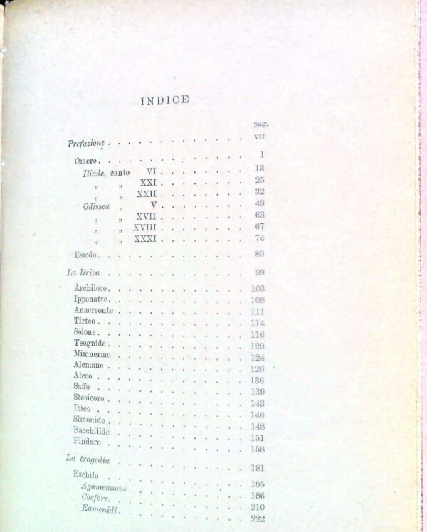 Il Libro Della Poesia Greca - Ettore Romagnoli - Ed. Fratelli Treves Milano 1921 - immagine 2