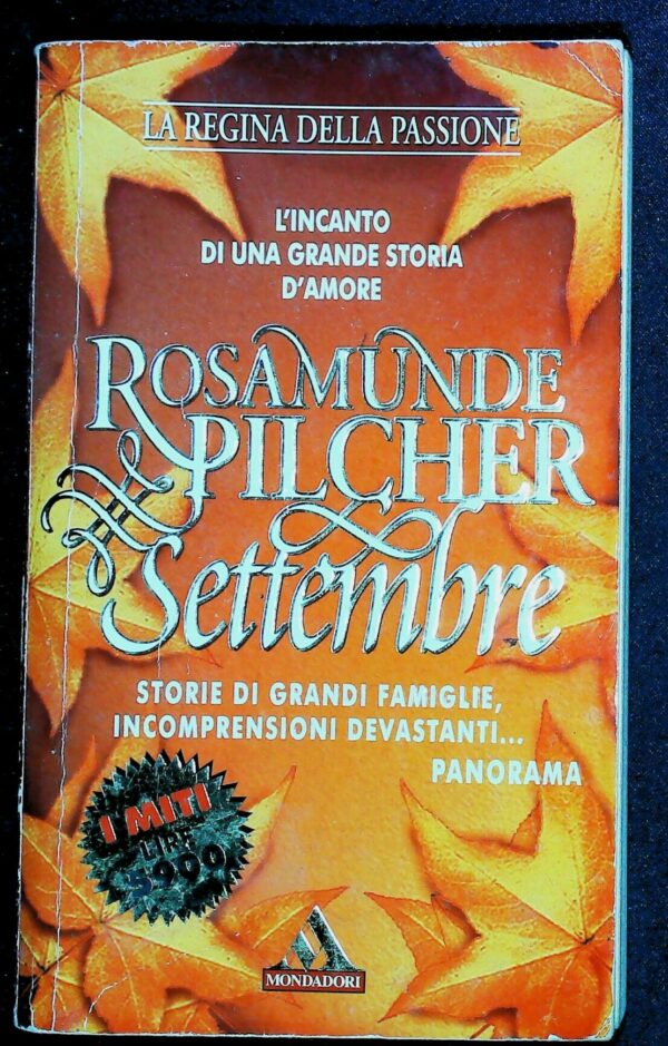 Settembre - Rosamunde Pilcher - Ed. Mondadori Milano 1995