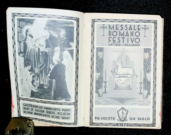 Messale Romano Festivo Latino-Italiano - Autori Vari - Ed. Pia Società San Paolo Alba 1946