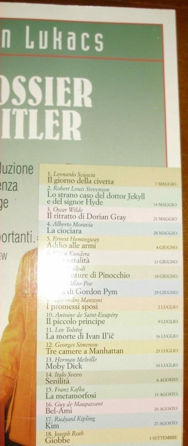 Dossier Hitler - John Lukács - Ed. TEA Milano 2000