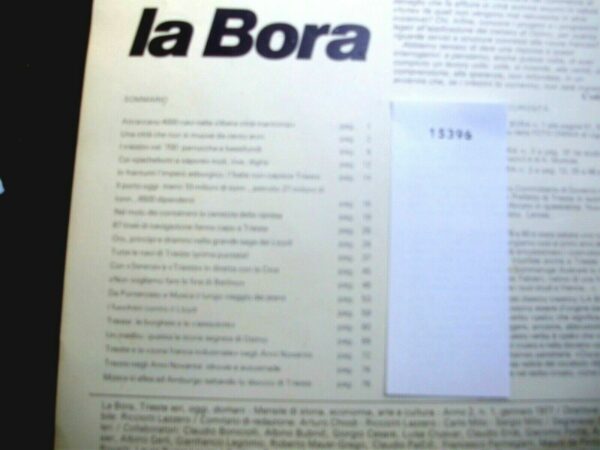 La Bora Anno II N°1 - Autori Vari - Ed. Gemini Roma 1978 - immagine 3