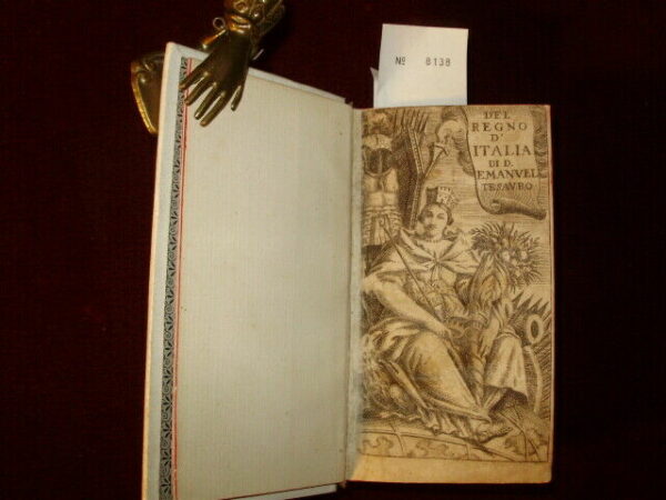 Del Regno D'Italia Sotto I Barbari - Emanuele Tesauro - Ed. Biagio Maldura Venetia 1681 - immagine 4