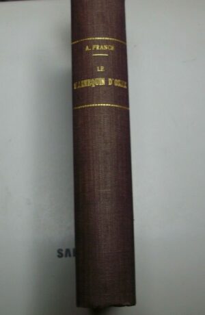Le Mannequin D'Osier - Anatole France - Ed. Calmann Paris 1924