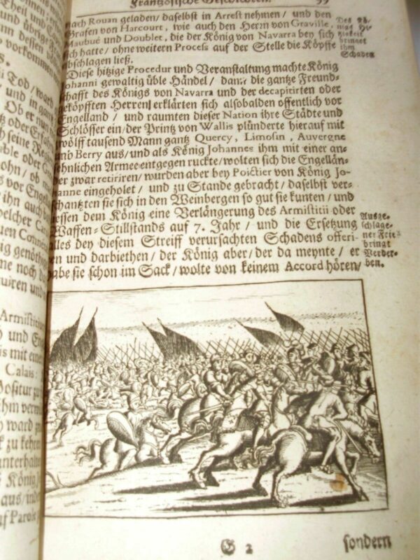 Neu-Eröffneten Historischen Bilder Saals Vierdeter Theil - Andreas Lazarus Von Imhof - Ed. Nurmberg 1722 - immagine 3