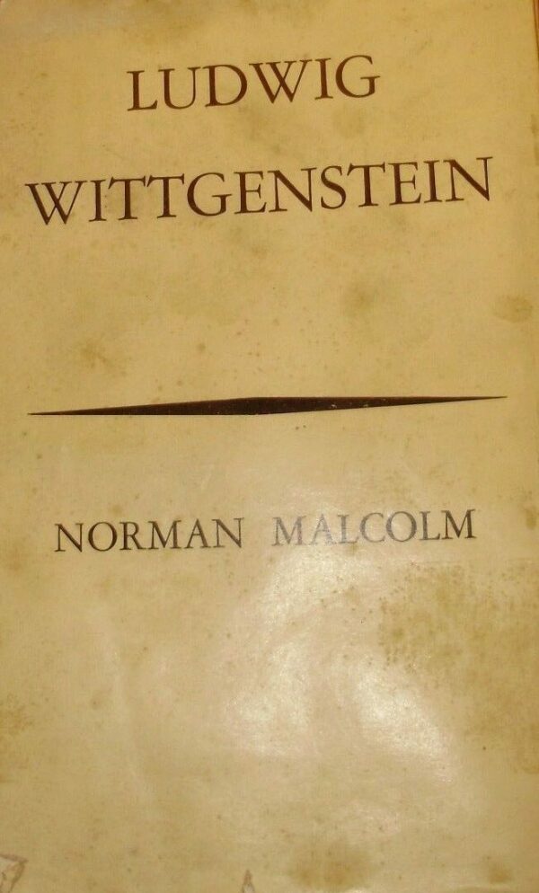 Ludwig Wittgenstein - Norman Malcolm - Ed. Bompiani Milano 1960