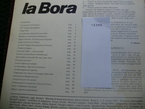 La Bora Anno II N°3 - Autori Vari - Ed. Gemini Roma 1978 - immagine 3