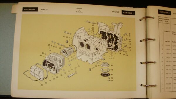 Volkswagen Ersatzteile (Spare Parts) Maggiolone - Autori Vari - Ed. Volkswagen 1950 - immagine 4