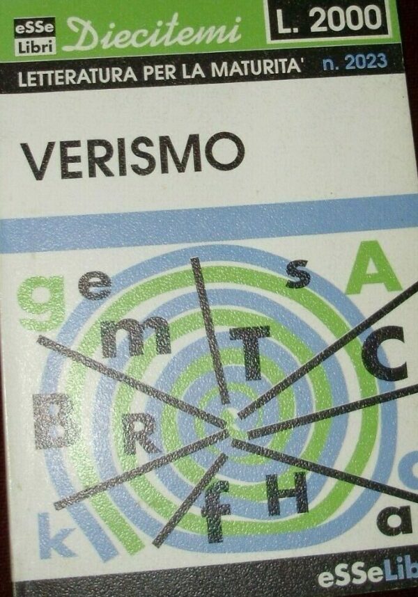Verismo - Autori Vari - Ed. Esselibri 1970