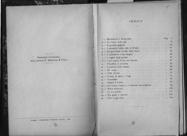 Novelle - Jakob E. G. Grimm - Ed. Bemporad Firenze 1920 - immagine 3