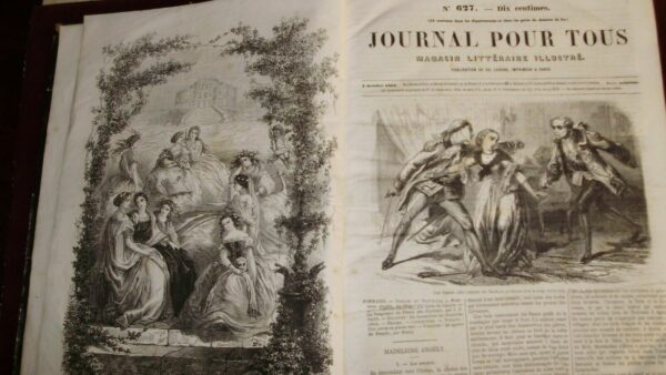 Le Journal Pour Tous - Artisti Vari - Ed. Cb. Labure / Morris Et Cie / Dondey-Dupré 1863 - immagine 3