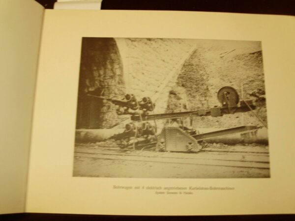 Bau Des Wocheiner-Tunnels 1901-1904 - Alois Beer - Ed. Um Klagenfurt 1905 - immagine 4