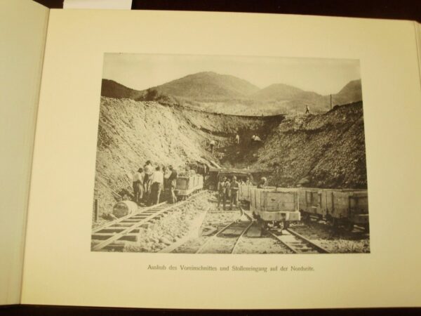 Bau Des Wocheiner-Tunnels 1901-1904 - Alois Beer - Ed. Um Klagenfurt 1905 - immagine 5