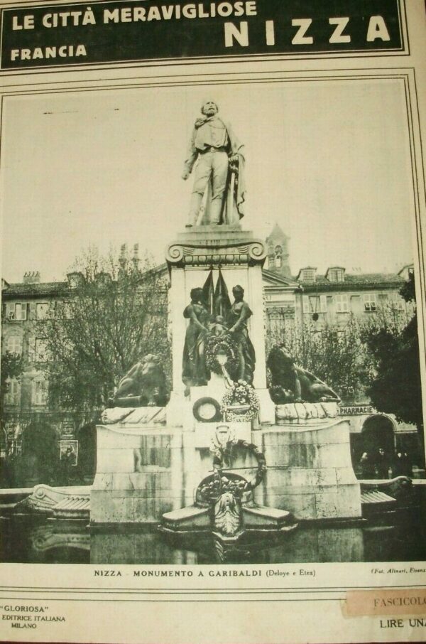 Le Città Meravigliose. Nizza - Autori Vari - Ed. Gloriosa Casa Milano 1925