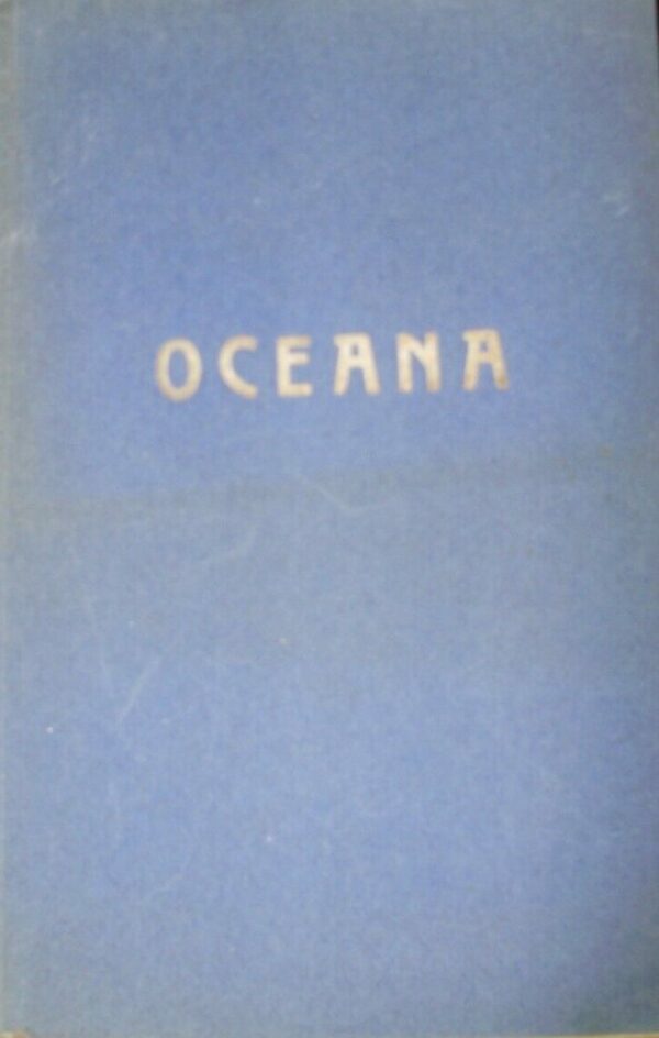 Oceana - Silvio Benco - Ed. Casa Musicale Giuliana Trieste 1931
