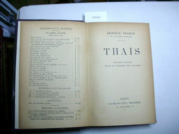 Thais - Anatole France - Ed. Calmann Paris 1950 - immagine 3