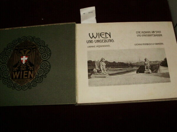 Wien Und Umgebung. Vienne Instantanée. Vienna Through A Camera - K. Mayreder - Ed. Gerlach & Wiedling Wien 1907 - immagine 3